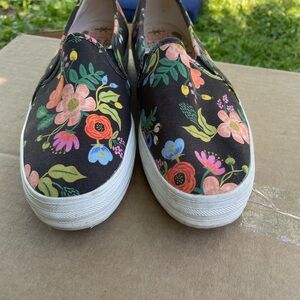 Keds Black Sneakers Slip-On Canvas